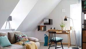Wohnzimmer mit dachschräge neu 40 reizend wandgestaltung. Dachschrage Einrichten Stauraum Und Gestaltung Otto