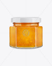 Download Jam Jar Mockup Half Side View In Jar Mockups On Yellow Images Object Mockups PSD Mockup Templates