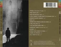 Pride in the name of love | the best of u2. U2songs U2 The Best Of 1980 1990 Compilation Album
