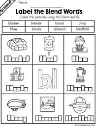 These worksheets feature words with the consonant blend bl. Pin On Print