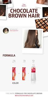 Chocolate Brown Hair Formula Chocolate Brown Hair Hair Color Formulas Hair Color Chocolate