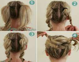 Bun Hairstyles For Your Wedding Day With Detailed Steps And Pictures Just 5 Steps Easy Hairstyles Hair Hacks Bun Hairstyles