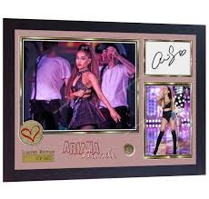 Ariana grande as chanel #2 (fanmade) poster by giulio99. Sgh Services New Framed Poster Ariana Grande Pop R B Music Signed Autograph Poster Pre Print Photo Framed Signed Framed Photo Pre Print Framed Poster Pre Print Buy Online In Bolivia At Desertcart Bo Productid 102314711