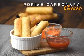 Red velvet w cream cheese. Resepi Popiah Carbonara Cheese Buat Orang Lapo