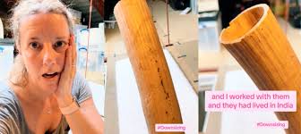 Limpiaba su ático y descubrió algo 'histórico' que la dejó impresionada:  encontró un gigantesco colmillo de elefante