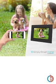 Simplysmarthome Photoshare Social Network 8 Digital Picture Frame Fsm08bl Digital Picture Frame Digital Photo Frame Picture