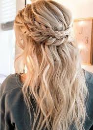 This hairstyle is versatile and feminine, and it suits all hair varieties and face shapes. 53 Pretty Half Updo Wedding Hairstyles Weddingomania