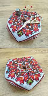 Do you sell the patterns that are in the photos? Folk Pin Cushion Hand Embroidery Biscornu Colorful Sewing Etsy Biscornu Cross Stitch Cross Stitch Patterns Colorful Cross Stitch Patterns