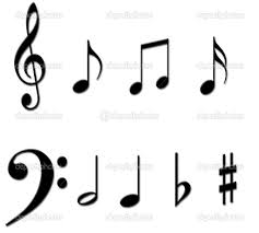 This is helpful in deciphering articulations, dynamics, tempo indications. Depositphotos 9522672 Music Notes Symbols Jpg 1023 921 Music Symbols Happy Birthday Music Notes Music Note Symbol