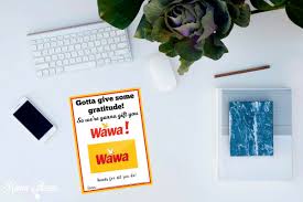 Order on the app today! Wawa Free Printable Gift Card Holder Mama Cheaps