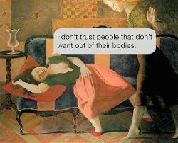 Existentialist Text Messages Juxtaposed On Paintings Existentialist Text Messages Funny Sports Pictures