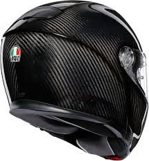 Agv Sport Modular Flip Up Helmet W Sun Visor Gloss Carbon