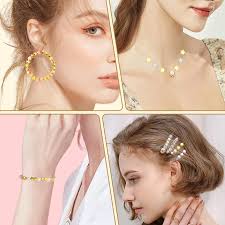 Amazon.com: Augshy 700Pcs Star Spacer Beads,6mm Silver and Gold Star Spacer  Beads for Crafts Jewelry Bracelet Making Birthday Party Necklace Friendship  Hair Beads Bracelets Hair Beads