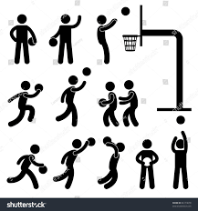 バスケットボール選手の人のアイコンサインシンボルピクトグラム」のベクター画像素材（ロイヤリティフリー） 86173678 | Shutterstock