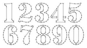 Muster vorlage zur kündigung von zahl mobil. Zahlen Vorlage Fur Fadenbilder Tatiana Godde Sticken Blog Fadenkunst Wand Fadenbilder Fadenkunst Muster