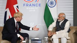 Is boris johnson speaking today? 1bn Uk India Trade Deals Will Create 6 000 Uk Jobs Says Pm Bbc News
