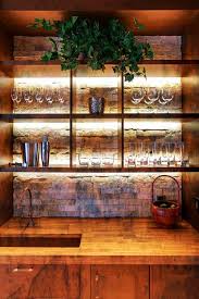 Led Bar Shelves Liquor Bottle Displays Home Bar Designs Modern Home Bar Bar Design