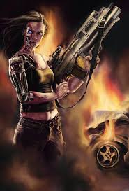 1984's the terminator and 1991's terminator 2: Cameron Summer Glau Terminator The Sarah Connor Chronicles Artwork Filmbook