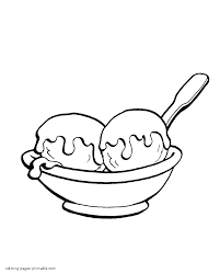 100% free sweet treats coloring pages. Ice Cream Sundae Coloring Pages Coloring Pages Printable Com