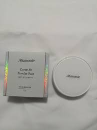 beige mamonde cover fit powder pact