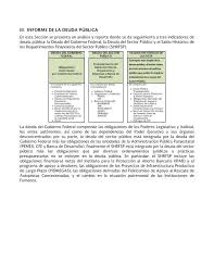 Check spelling or type a new query. Iii Informe De La Deuda PaÂºblica Secretaraa De Hacienda Y Cra C Dito