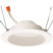 Halo Lt4606935r 4 Integrated 3500k Led Baffle Recessed Trim White Brickseek