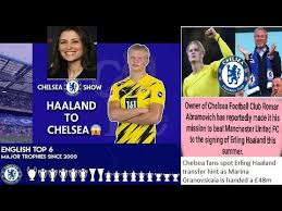 As we are all well aware of by now, chelsea, as well as a host of other top european clubs, are keen on signing dortmund striker erling haaland this summer. Chelsea Fans Spot Erling Haaland Transfer Hint As Marina Granovskaia Is Handed A 48m Boost Youtube