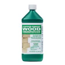 1 Qt Copper Green Wood Preservative 850604 The Home Depot
