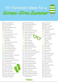 This is such a fun summer camp activities for kids to enjoy their vacation. 101 Fantastic Ideas For Screen Free Summer Activities