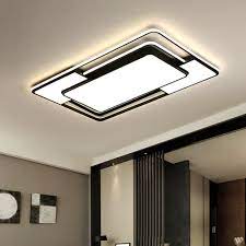 Lampsplus.com has been visited by 100k+ users in the past month Modern Led Flush Mount Ceiling Light Fixture With Remote Control Black Dimmable Ceiling Lamp For Kitchen Bedroom Living Room Ceiling Lights Aliexpress