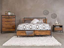 It is also a great example of how recycled furniture like a pallet bed fits perfectly into a rustic style. Pin On For The Home