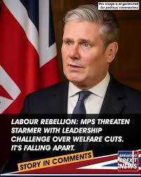 Labour's cracking — rebels warn Starmer's brutal welfare cuts could trigger  a new election or even force him out. Full story — first comment 👇  #UKPolitics #BenefitsCrisis #BrexitBetrayal