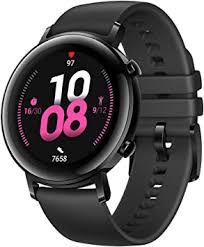 Amazon Com Huawei Watch Gt 2 42mm Gps Waterproof Sleep Heart Rate Tracking Upto 1 Week Battery Life Ios Android Compatible Bluetooth Smartwatch International Version 42 Mm Matte Black Electronics