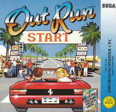 Out Run By Sega On Amstrad Cpc 1986 Jeux Videos Retros Retrogaming Console De Jeux Video
