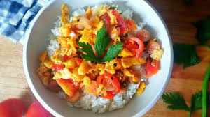 Rice Bowl Yummy Masak Cuma Telor Dan Sosis Tapi Jadi Spesial Youtube Resep Makanan Makanan Resep