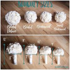 Bouquet Sizes Bridal Bouquet Bridesmaid Bouquet Sola In 2019