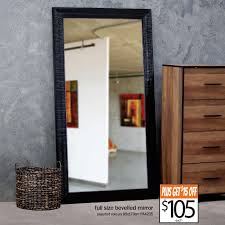 3d geo leaner mirror 160x70cm. Cheap As Chips This Full Length Bevelled Mirror Will Facebook