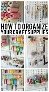 How To Organize Your Craft Supplies Eighteen25 Craft Room Organization Craft Room Design Craft Room Office