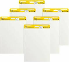 Details About Post It Super Sticky Easel Pad 25 X 30 Inches 30 Sheets Pad 6 Pads
