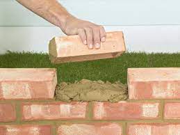 Plan On Doing This Project Over A Couple Of Weekends Lay The Footings For The Wall And Allow It To Dry For Brick Wall Gardens Brick Garden Edging Brick Garden