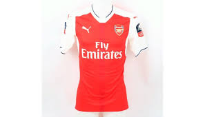 2016 mens sportswear american football basketball running sports t shirt thermal muscle. Ozil S Arsenal Match Shirt Fa Cup 2016 17 Charitystars