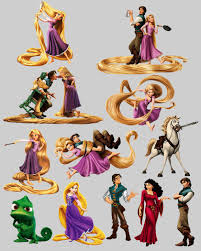 Rapunzel Disney Cartoons Clipart Instant Download 12 Png Files With A Transparent Background Disney Rapunzel Rapunzel Rapunzel Birthday Party