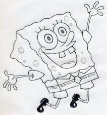 Let S Draw Spongebob Spongebob Drawings Funny Sketches Easy Cartoon Drawings