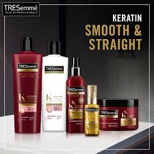10 best tresemme hair mousses of july 2021. Tresemme Shampoo Keratin Smooth For Frizz Control 200ml
