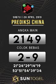 Pin Di Prediksi Togel Hari Ini