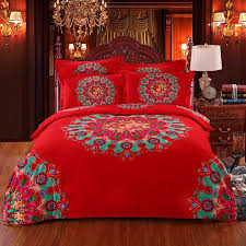 It's a bold hue that works in traditional, coastal, contemporary, southwestern and rustic styles of design. 7 Red Turquoise Duvet Covers Ideas Bedding Sets Duvet Covers Duvet
