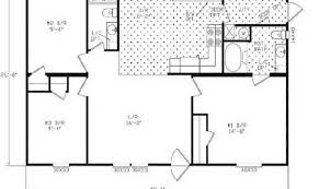 14x40 deluxe 2 bedroom appalachian with darker stain: Home Remodeling Double Wide Mobile Floor Plans House Plans 9491