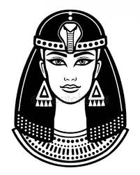 Cleopatra Svg Google Search Egyptian Drawings Egyptian Art Nefertiti Art
