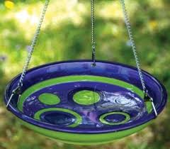 Diy Bird Bath And Feeder How To Make A Simple Hanging Bird Bath Hanging Bird Bath Diy Bird Bath Bird Bath Bowl