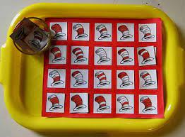 Hat Matching Game Dr Seuss Activities Preschool Syllabus Dr Seuss Preschool